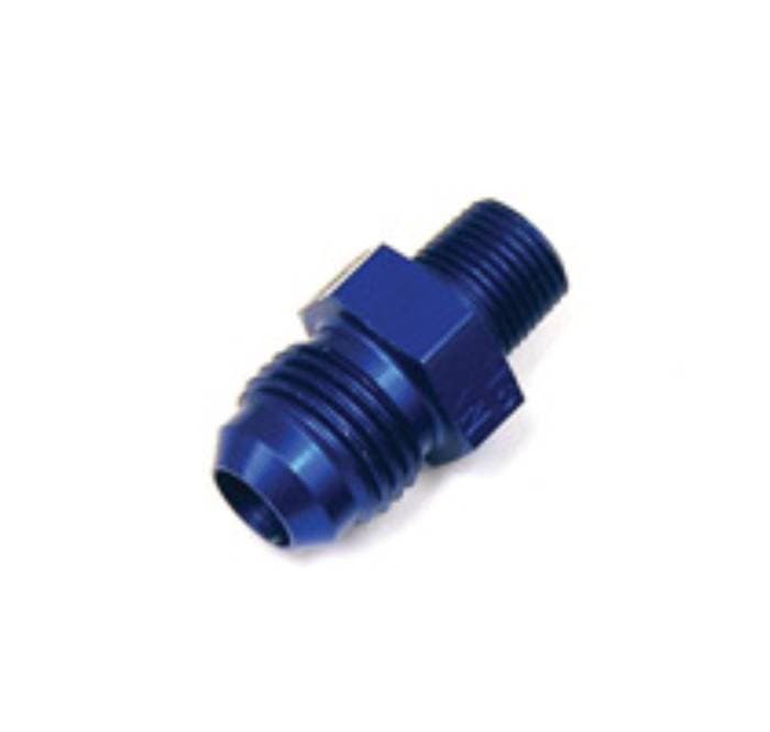Powerglide Case Fitting - OEM, Cooler, 1/8" NPT Male To -6 Male AN