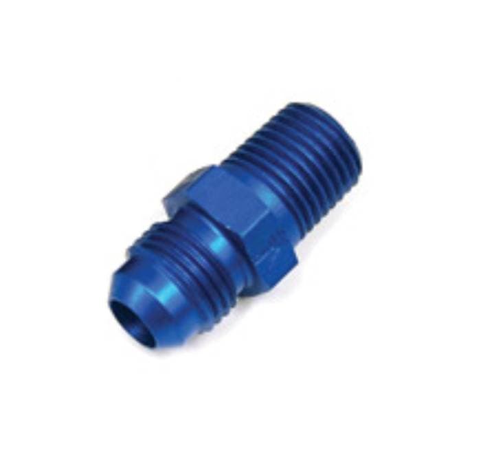 Powerglide Case Fitting - SuperCase, Cooler, 1/4" NPT Male To -6 Male AN