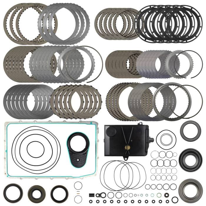 SUNCOAST CATEGORY 1 10L80 REBUILD KIT, STOCK CLUTCH COUNTS, GASKETS AND FILTER