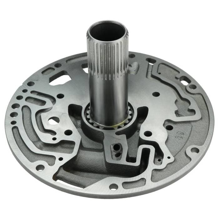 Pump Cover Assembly - Billet Steel Spline-In Stator Shaft, Cast Iron Pump Cover, Ford 32 Spline